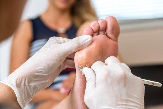 Customised foot treatment
