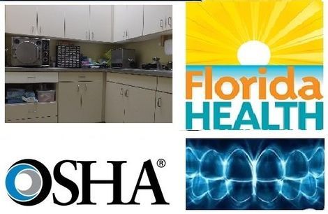 care in sterilization, Chris Castellano DMD, best dentist near me, 33578, Riverview, Fl.  florida department of health 