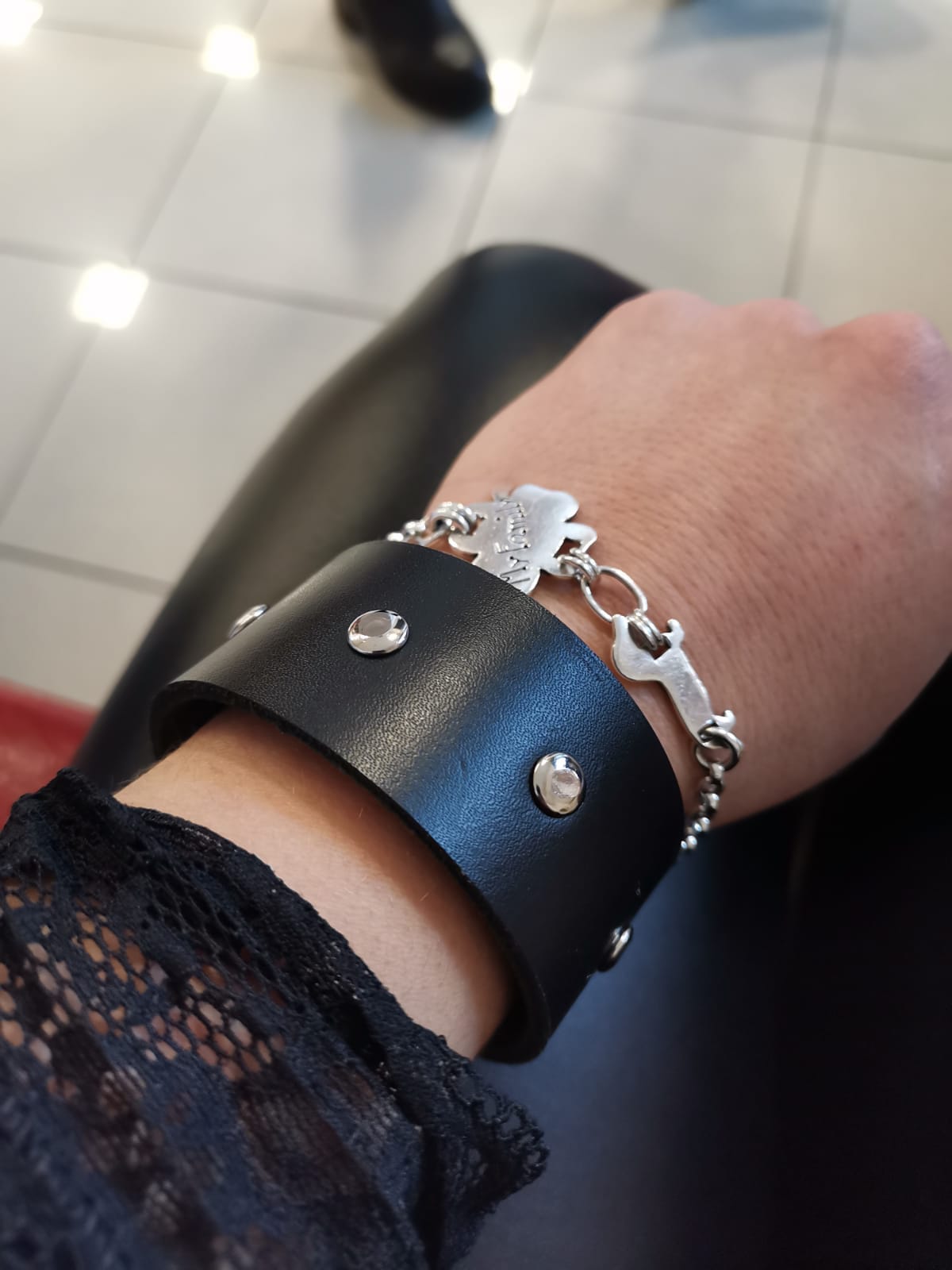 Bracciale in pelle