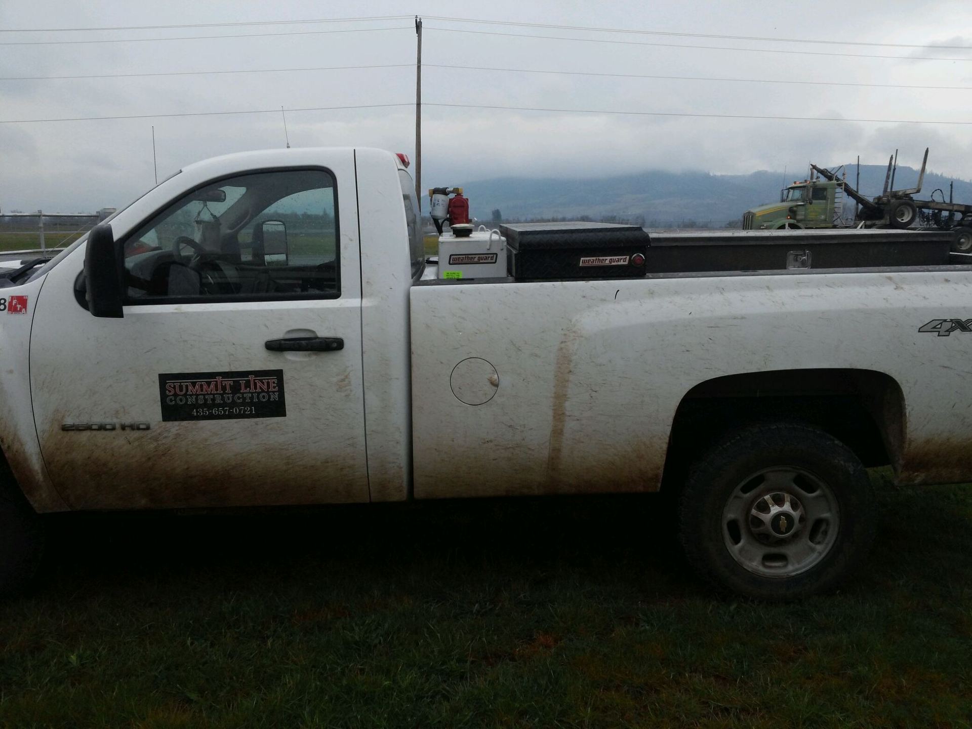 Service Truck Before - Fleet Maintenance in Central Point, OR