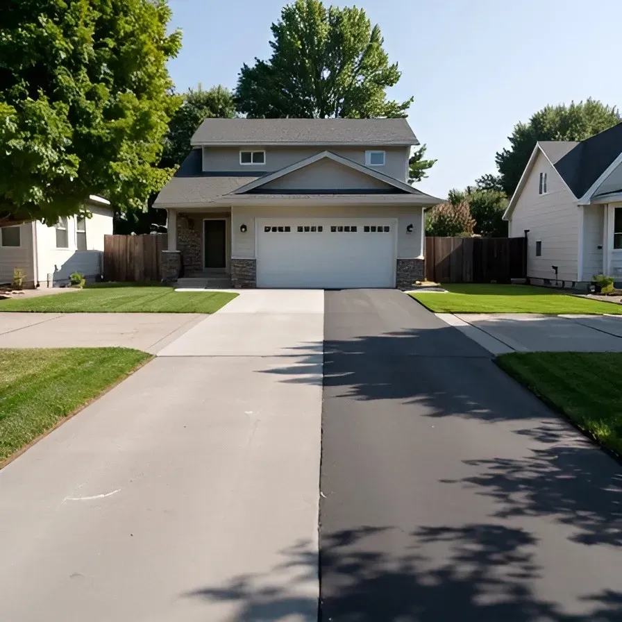 Dallas concrete driveway slag vs Portland cement