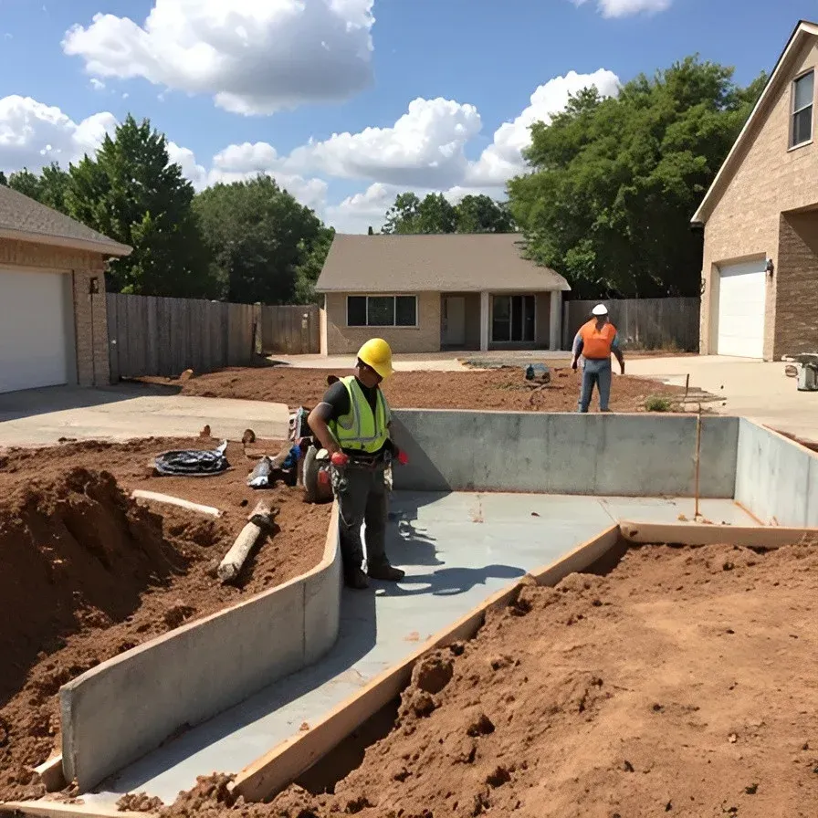 Dallas concrete contractors site preparation work