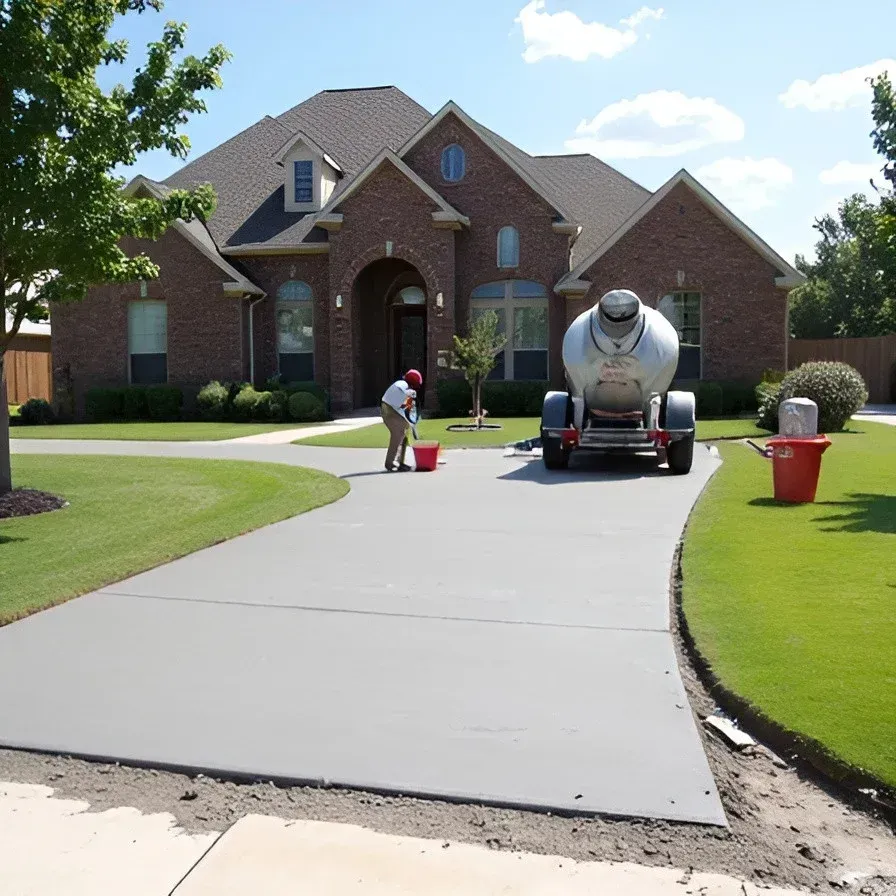 Dallas concrete driveway strong mix tips