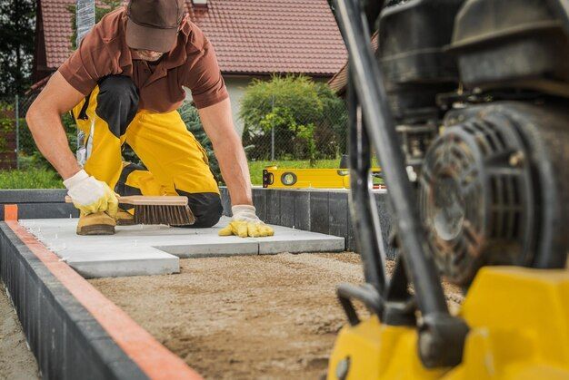 residential pathway concrete