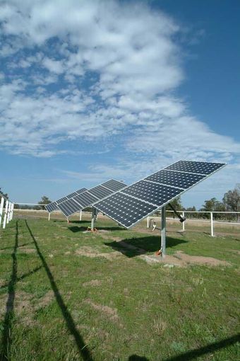 Solar pumping panels – Solar Hot Water Pumping, NSW