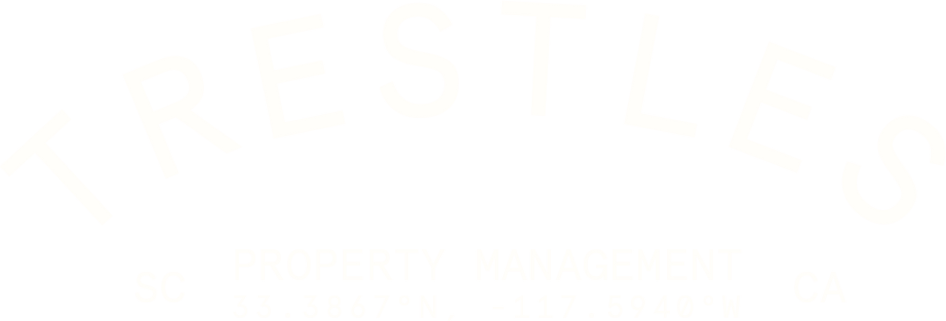 Trestles Property Management Logo - header, go to homepage