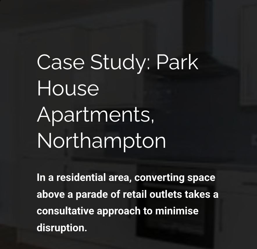 A case study for park house apartments in northampton