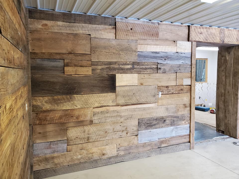 Wood Wall — Traverse City, MI — Lake Ann Barnwood