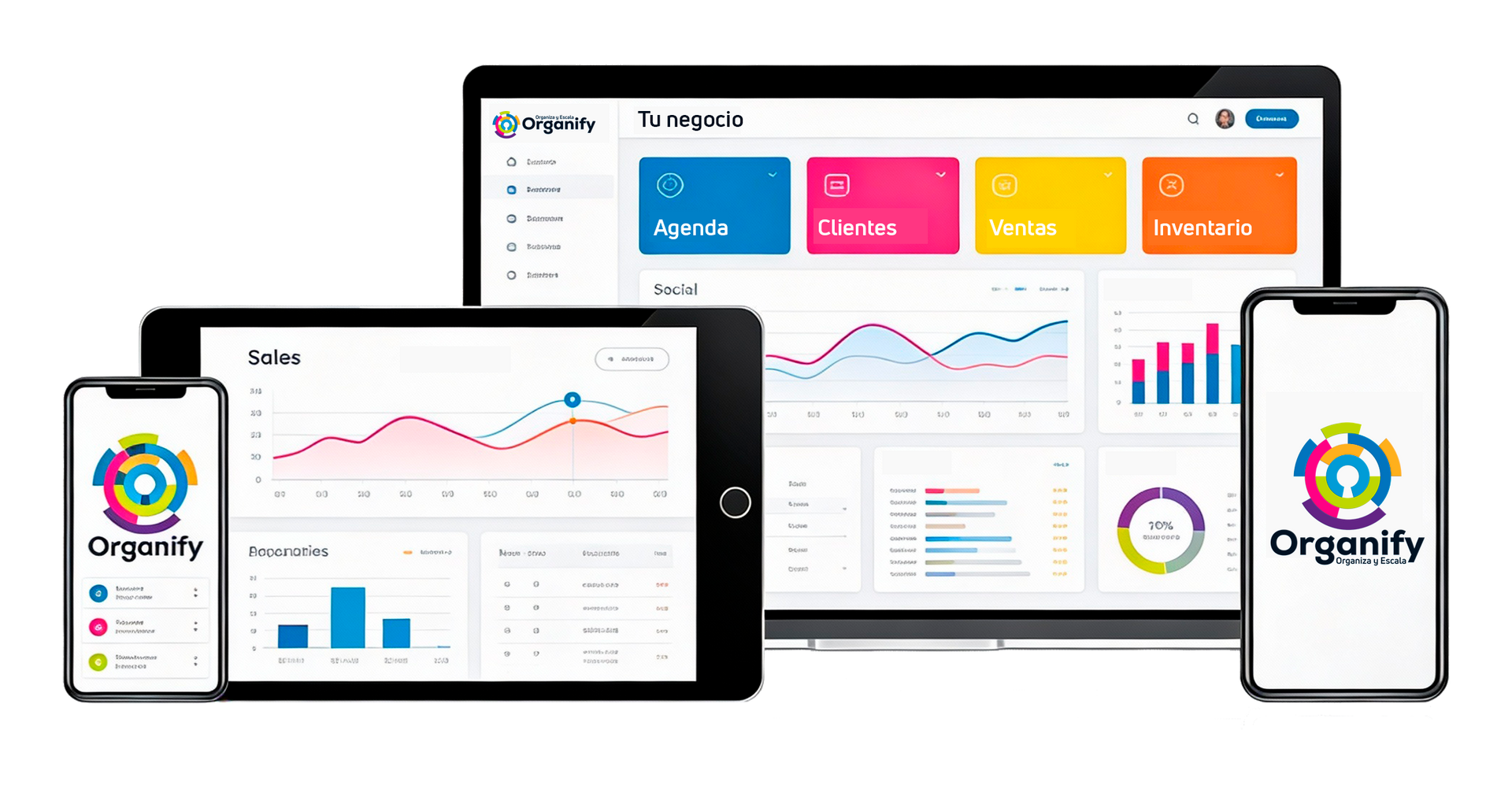 Sistema comercial para organizar, automatizar y escalar tu negocio.
