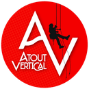 Un logo pour une entreprise appelée atout vertical