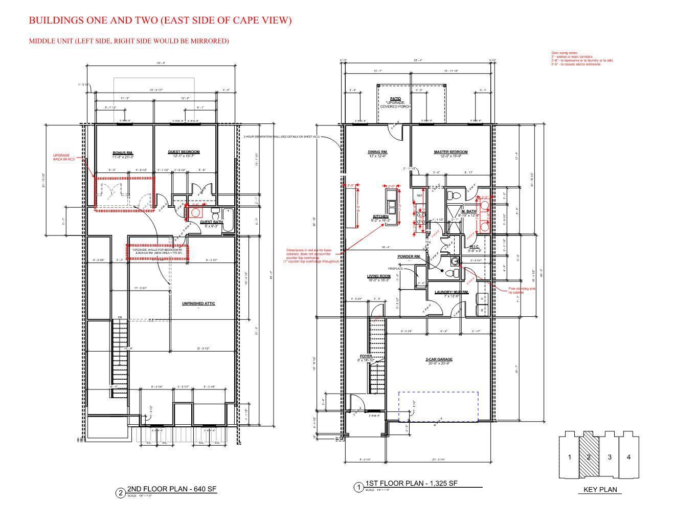 Customizable Floor Plans | Cape Townhomes