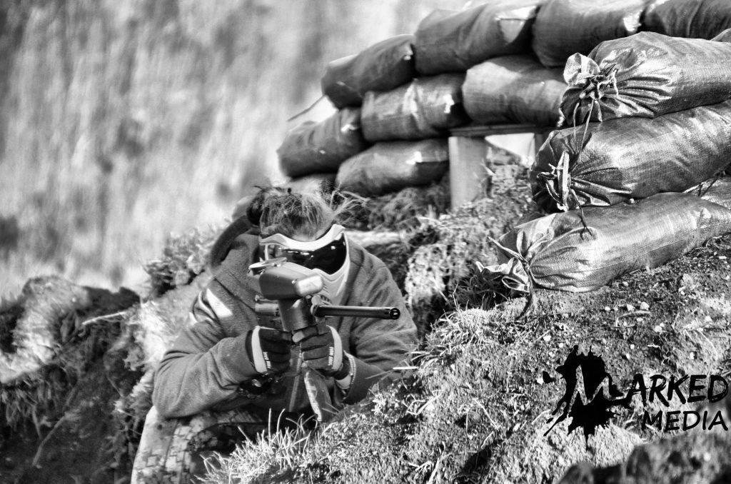 Marked Paintball Field - No Mans Land defending