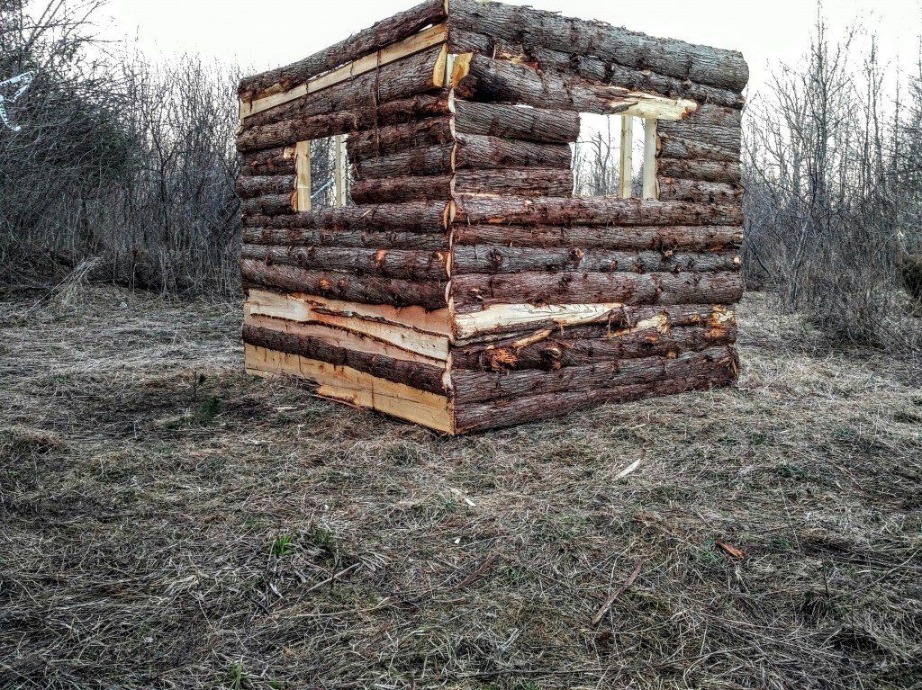 Marked Paintball Field - Wooden Thorn Forest fort