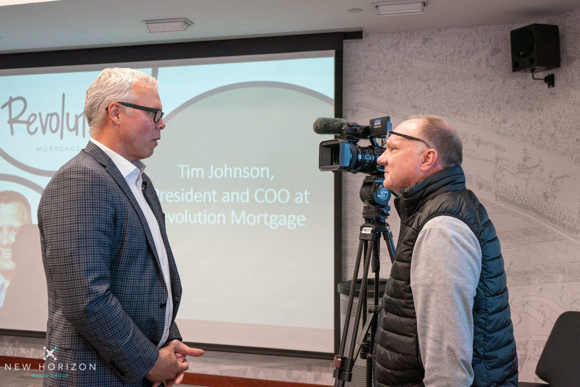 Clay Hall Interviewing Bobby Hoying at Obie's Breakfast Club