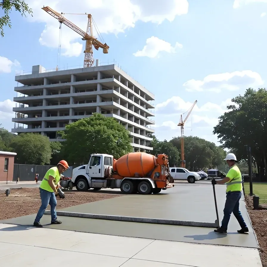 Baton Rouge concrete contractors handling all sizes