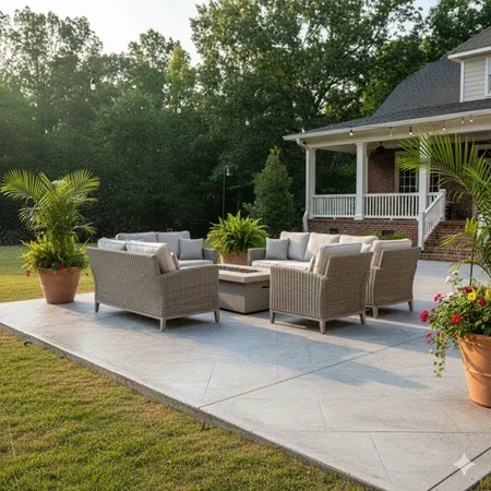 Baton Rouge concrete patio installation guide