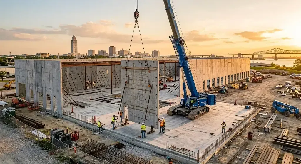 Concrete Tilt-Up Construction in Baton Rouge: Benefits, Applications ...