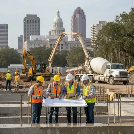 Baton Rouge durable concrete project planning