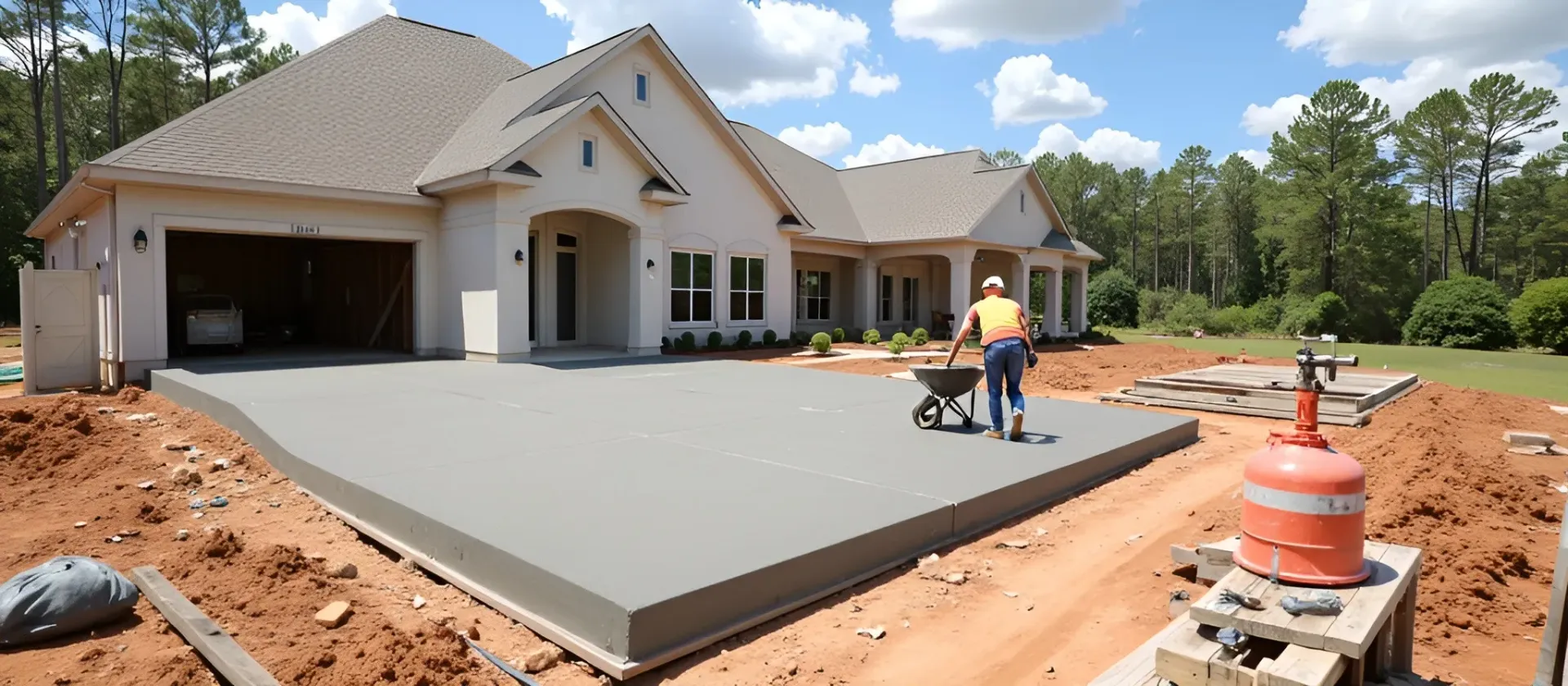 Concrete driveway construction Baton Rouge guide