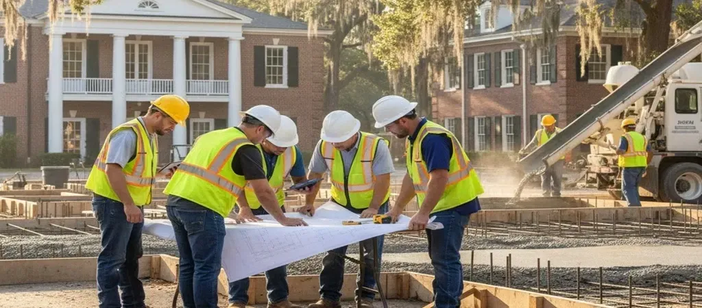 Strategic concrete project planning Baton Rouge