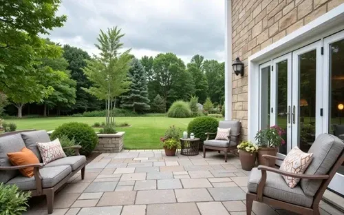 Custom concrete patios in mid-city Baton Rouge