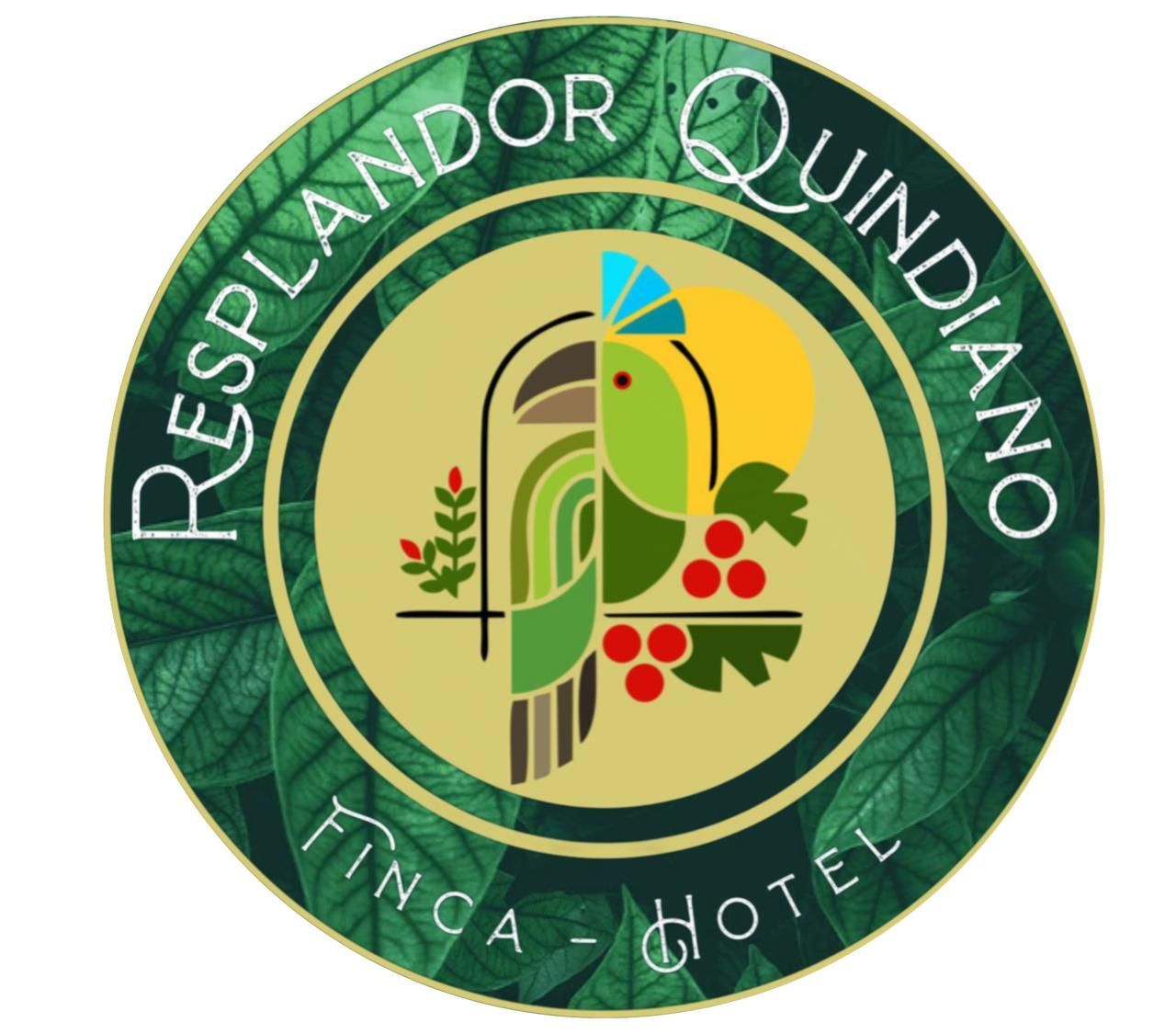 Logotipo Resplandor Quindiano Finca-Hotel