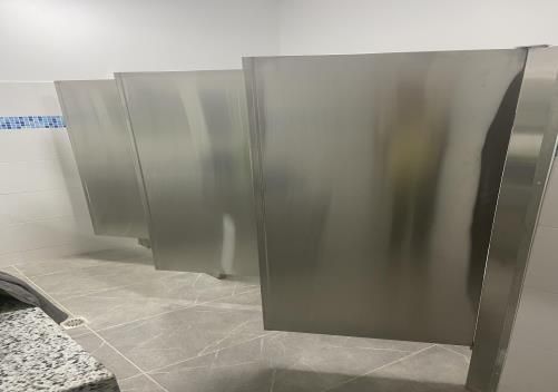 Divisiones de baño en acero inoxidable