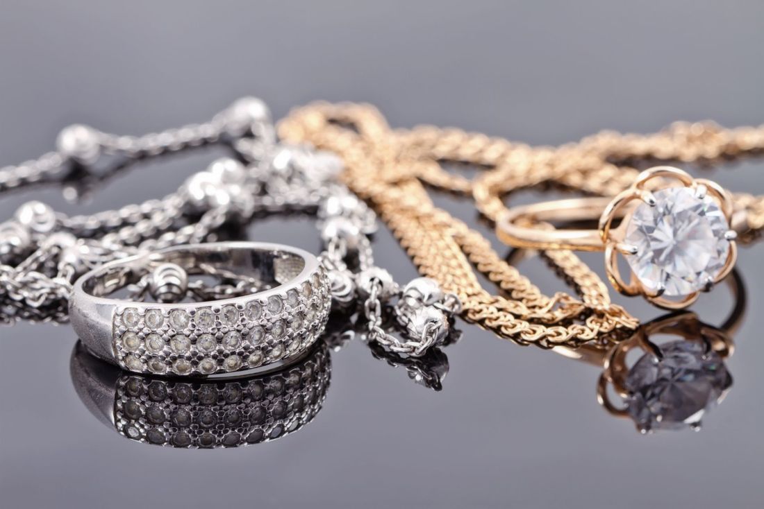 gioielli in oro e argento