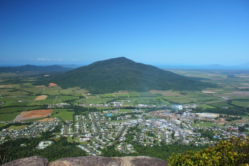 A View of a City From the Top of a Mountain — Innisfail Auto Electrics Pty Ltd in Tully, QLD