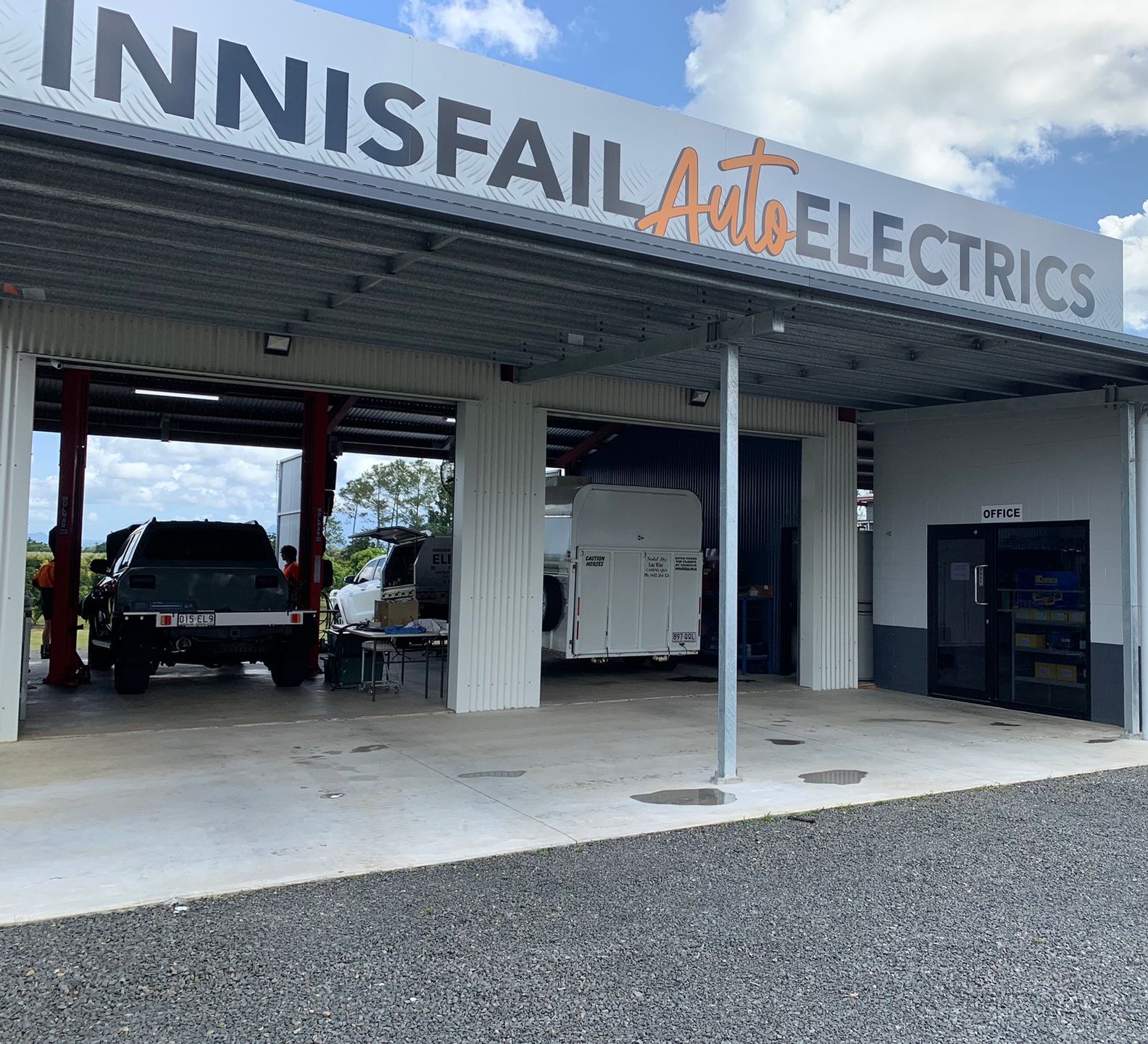 Shop Front of Auto Electrics — Innisfail Auto Electrics Pty Ltd in Mundoo, QLD