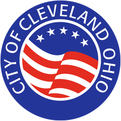 The logo for the city of cleveland ohio