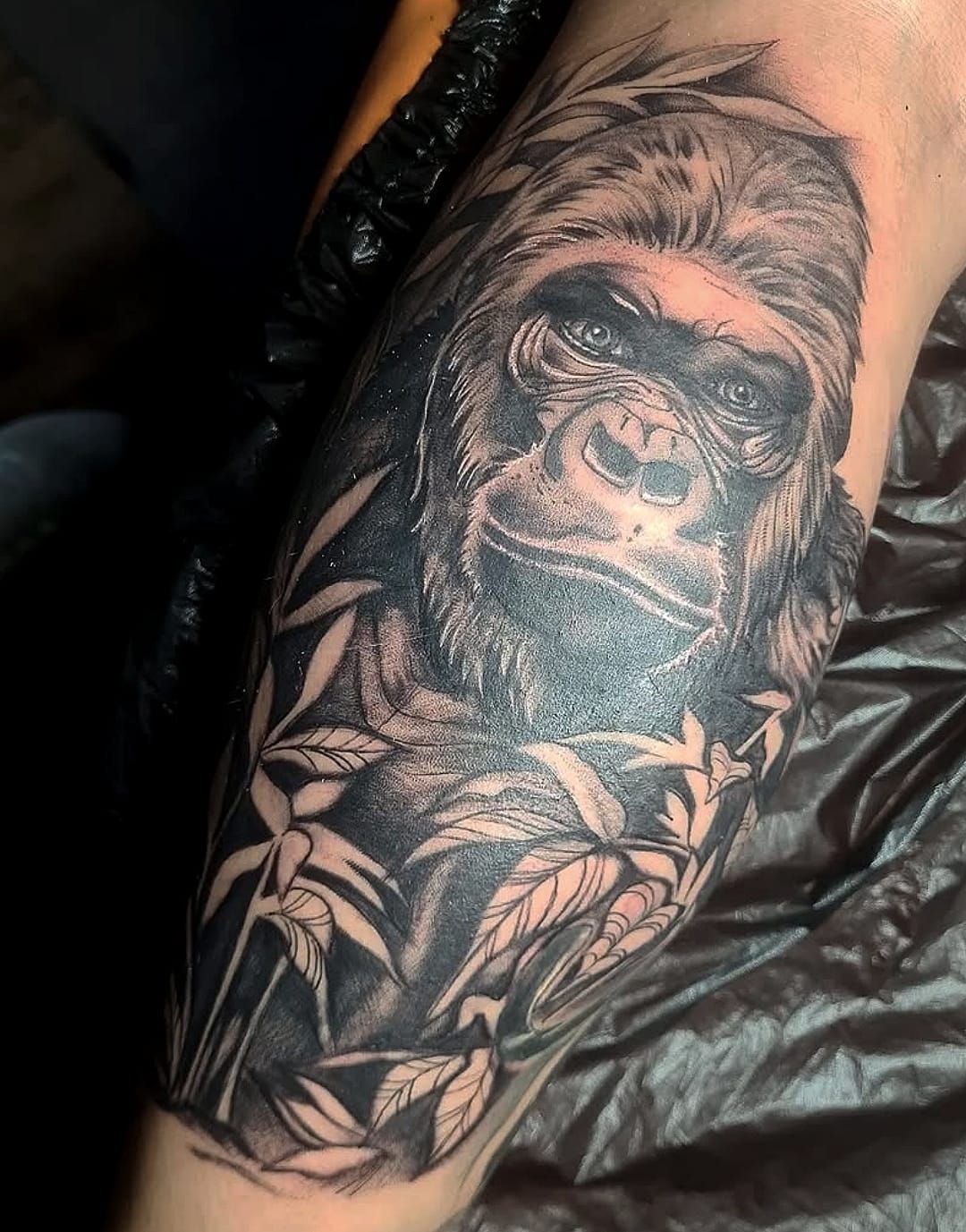 Gorilla Tattoo aus Marzahn