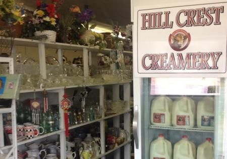 baked goods and milk