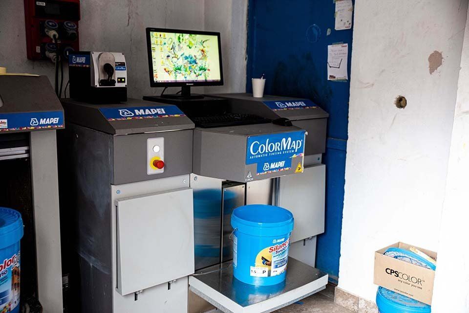 sistema tintometrico