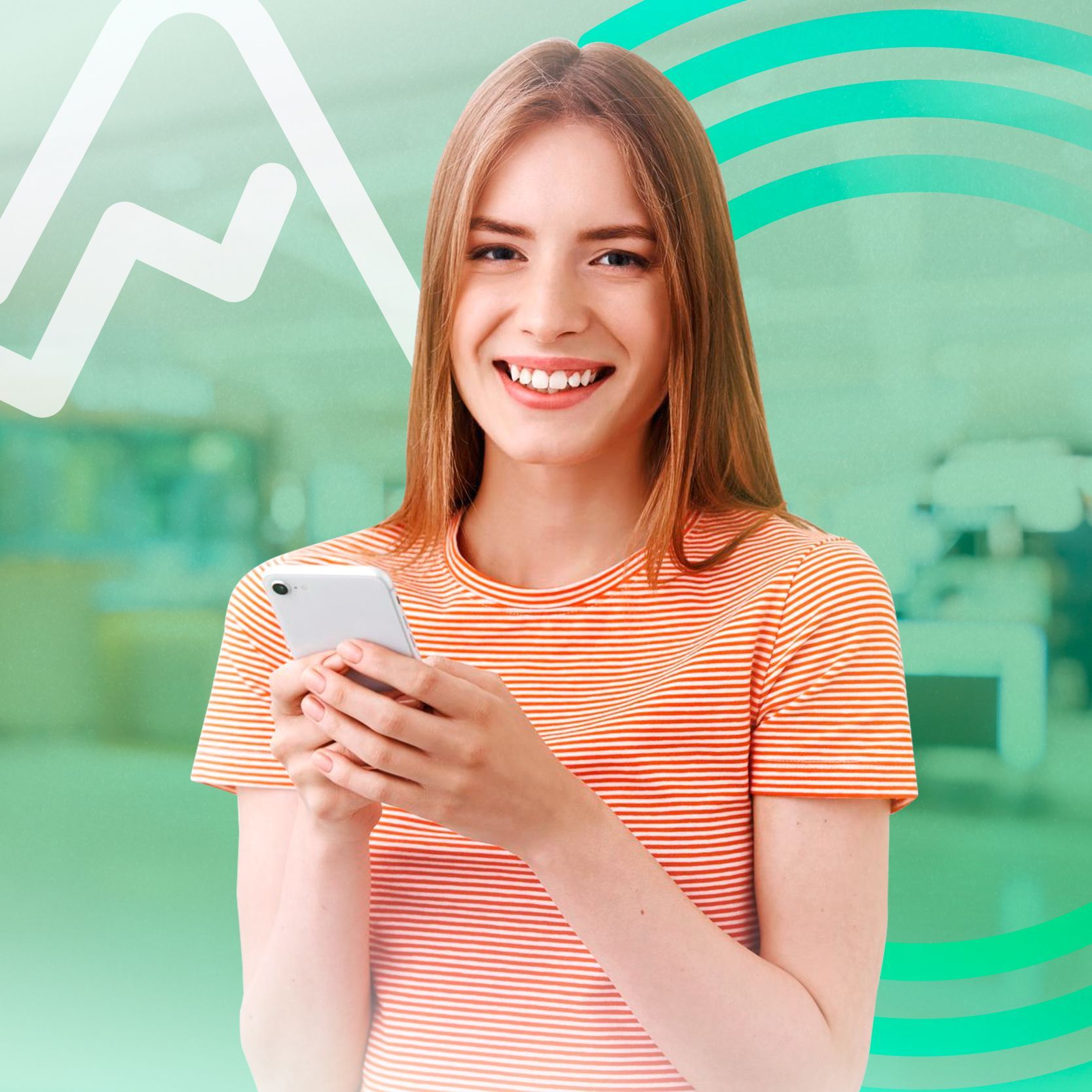 Un grupo de trabajadores de la construcción están parados en un almacén hablando entre ellos.