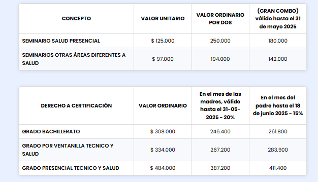 Valores y medios de pago