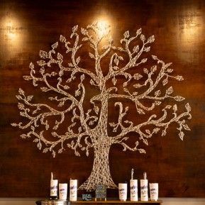 A tree with the letter k on it