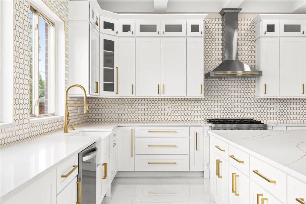 white home kitchen cabinet renovation 