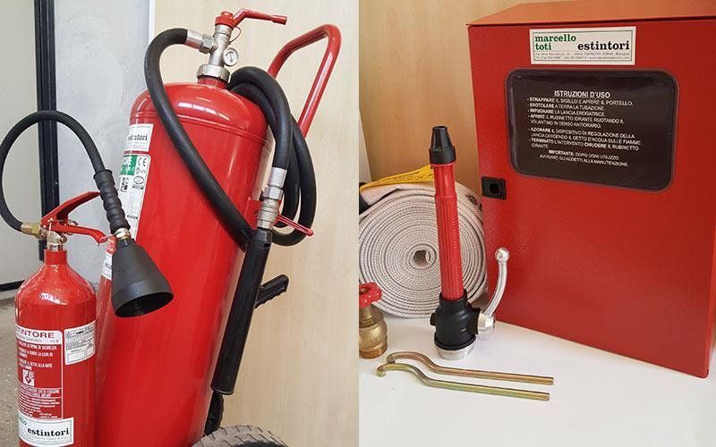 Vendita di materiale pompieristico