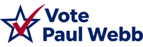Vote Paul Webb campaign logo