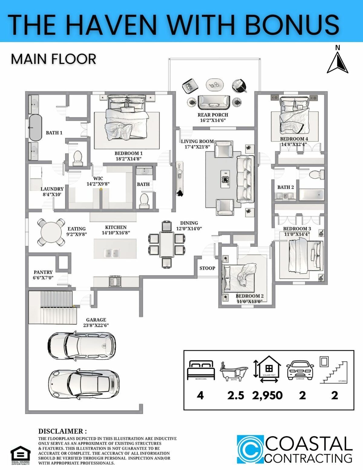 Floor plan of