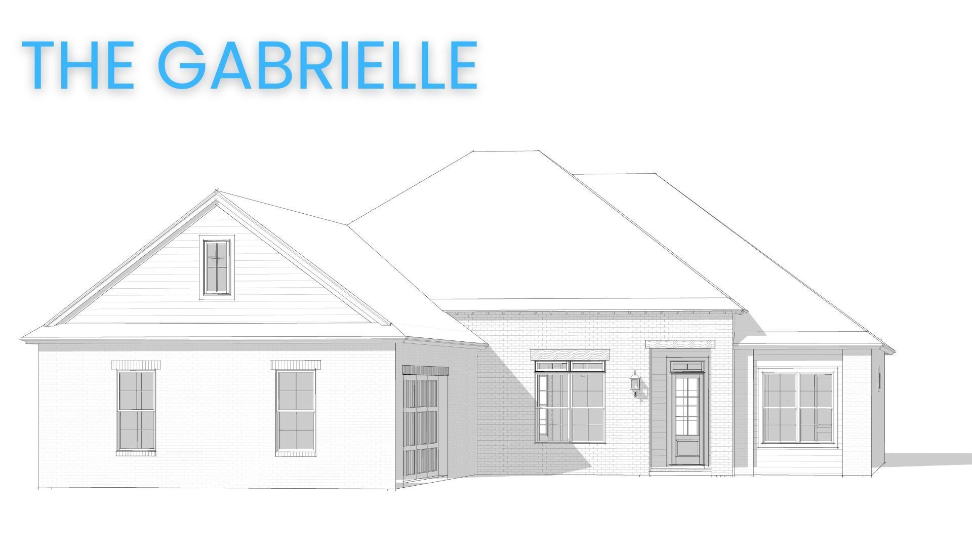 Elevation of a house named