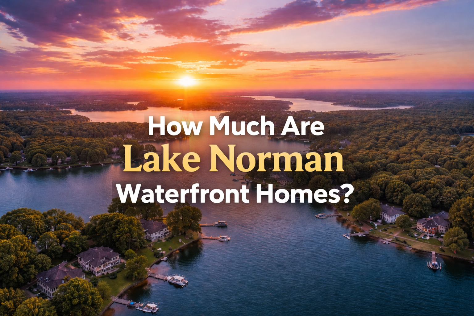 Lake Norman waterfront homes