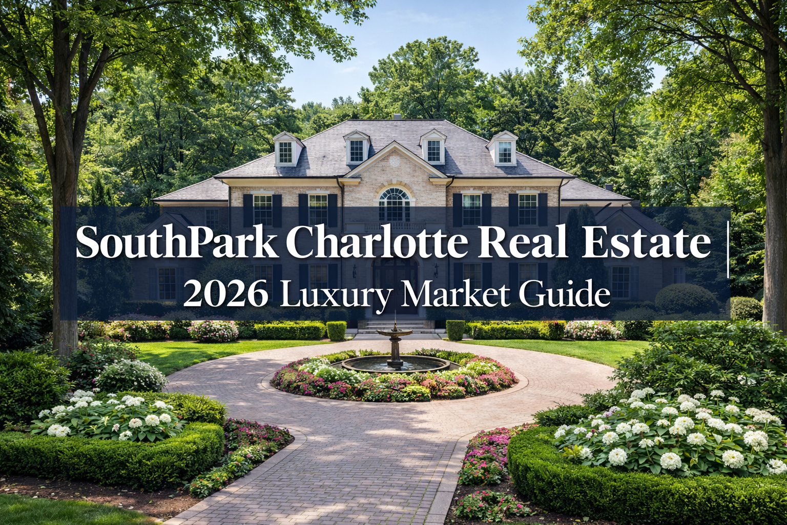 Luxury home in SouthPark Charlotte