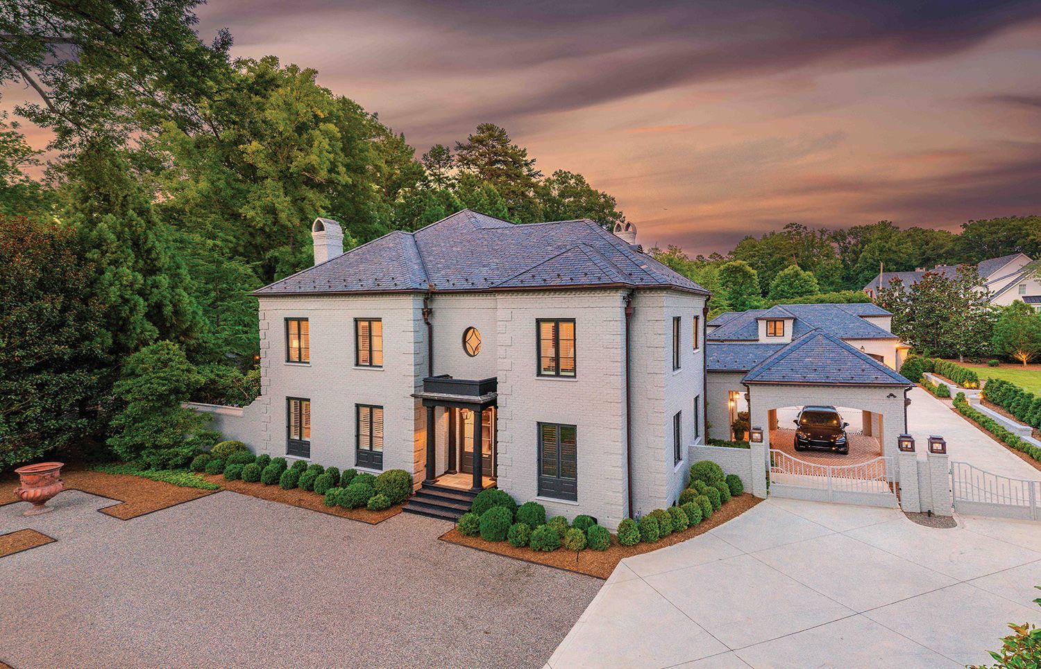 Luxury home in Eastover Charlotte NC historic neighborhood