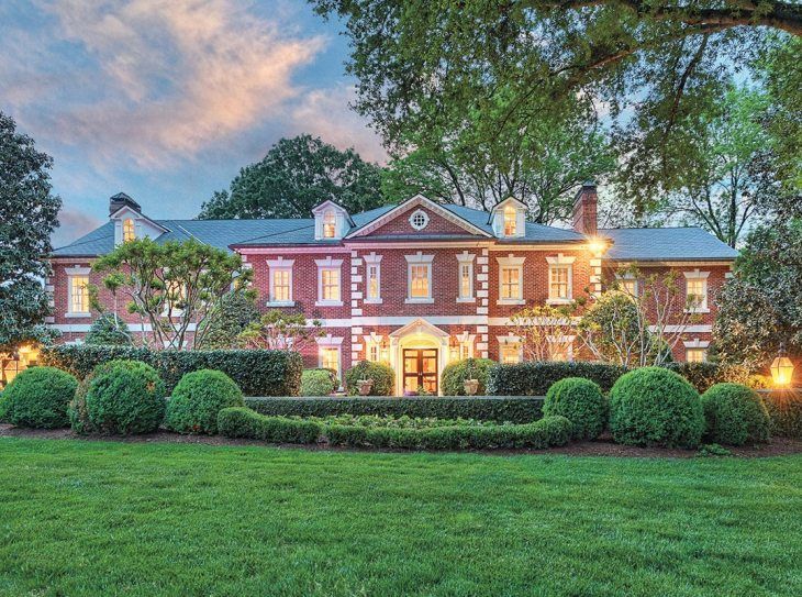 Custom luxury estate in Foxcroft Charlotte NC