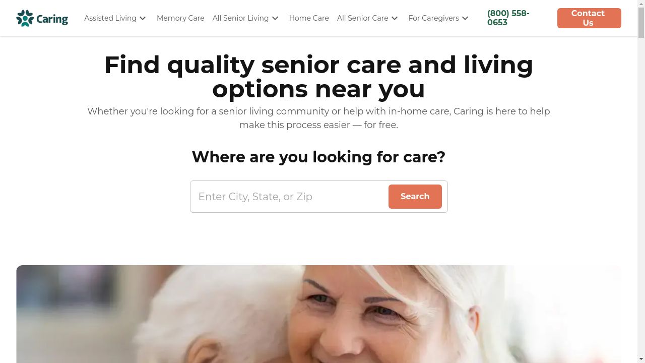 Caring website