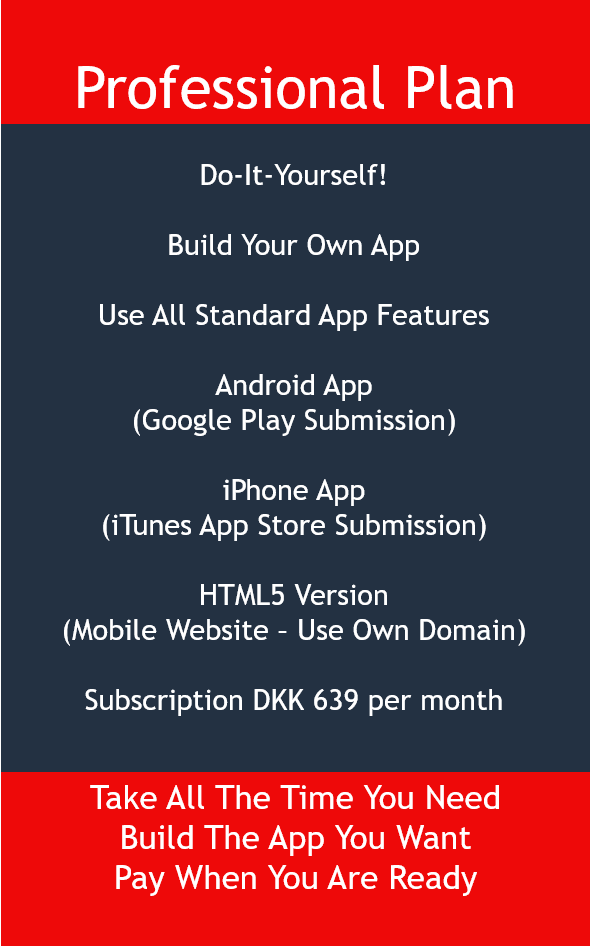DIY Mobile App - Do-It-Yourself