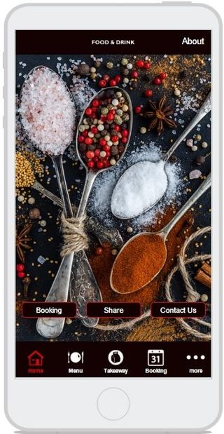 Mobile commerce app for coffee shops