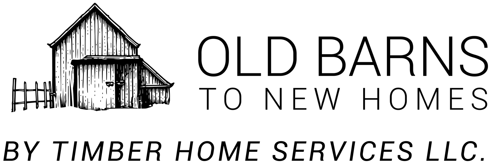 Logo: barn illustration with